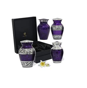 Urnes à jeton en métal hautement conçues, taille Multiple, pour la crémation, souvenirs, meilleures miniatures pour les cendres humaines à bas prix - Product Image 6