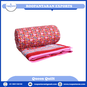 Newest Trending Indian Traditional Hand Block Printed 100% Cotton Voile Dohar Queen Size <b>Blankets</b> Soft Soft for Wholesale - Product Image 2