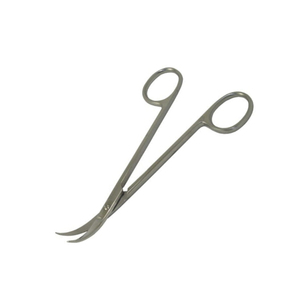 Tijeras médicas de acero inoxidable de alta calidad Hoja curva Tijeras para huesos nasales Fuente de alimentación manual Tarifa al por mayor OEM disponible - Product Image 4