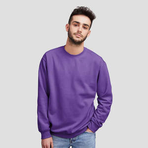 <b>Grey</b> <b>Men's</b> Blank <b>Sweatshirt</b> Heavy Blend Crew Neck 100% Cotton Pullover <b>Sweatshirt</b> - Product Image 3