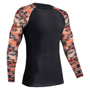 Nouveau design – Rashguard pour homme adulte, sublimation, manches longues, grande taille, extensible, séchage rapide, coupe ajustée, respirant, UPF50+ - Product Image 1