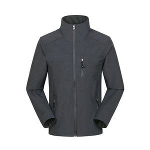 Chaqueta de carcasa blanda para hombre de buena calidad del fabricante, lona de etiqueta privada, Venta caliente a un precio económico - Product Image 2
