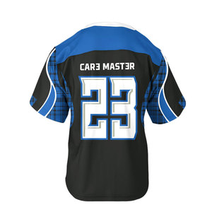 Uniformes de maillot de crosse personnalisés par sublimation Maillot de crosse respirant Impression numérique Uniformes de crosse pour hommes Polyester - Product Image 2