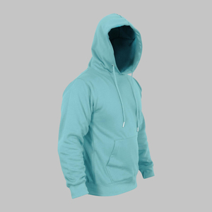 Fabrication sur mesure – Nouveauté Hiver – Sweat-shirts à capuche décontractés pour hommes – 100 % coton molletonné – Couleur unie – Coupe classique avec poche - Product Image 4