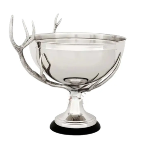 Design de luxe Look élégant Champagne bol couleur argent pour accessoires de bar bouteilles de qualité Standard stockage refroidisseur panier à glace - Product Image 1