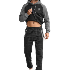 Nouvelle arrivée respirant 100% coton hommes survêtement pull Street Wear hommes survêtement pour la vente chaude - Product Image 2