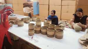 Organizador de cesta de almacenamiento de ropa de cuerda de algodón tejido a precio barato para mantas y ropa de bebé para el hogar o la guardería - Product Image 4