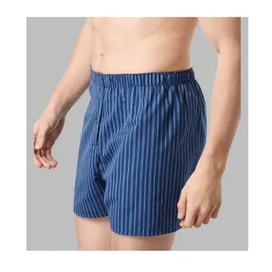 Cổ phiếu bán buôn của đồ lót thoáng khí cho nam giới độc đáo cổ điển cotton Boxer Shorts để bán với giá thấp