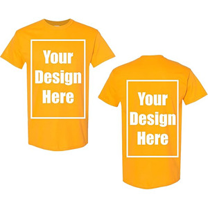 Camiseta de Manga Corta 100% Algodón, Tejido Transpirable, Estilo Urbano, Personalizable con su Propio Logotipo o Texto por Sublimación, Venta al Por Mayor - Product Image 5