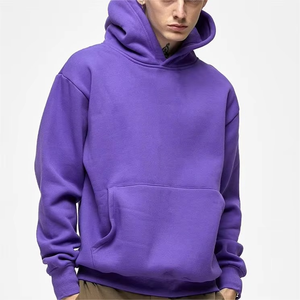 Sudadera con capucha de gran tamaño para hombre, suéter cálido de invierno de felpa francesa de lana de alta calidad, ropa de calle transpirable, sudadera para Unisex - Product Image 6