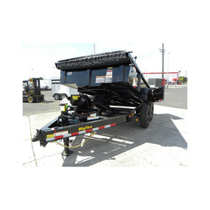 Remolque Tex Remolque de equipo de inclinación hidráulica de 10 pies con cubierta de inclinación suave, 7K GVWR y acabado con recubrimiento en polvo - Product Image 5