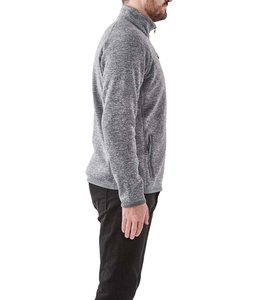 Veste polaire softshell décontractée chaude et imperméable pour hommes vêtements d'extérieur en polaire softshell - Product Image 2