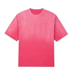 T-shirt Hip Hop Vintage Personnalisé Streetwear 2026 pour Hommes, Coton Lourd 200GSM, Délavé à l'Acide, Effet Vieilli - Product Image 5