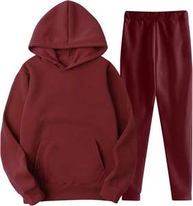 Marque distributeur Ensemble de survêtement pour femme 100% coton imprimé Survêtement pour femme Ensemble grande taille survêtement coupe ajustée pour femme - Product Image 1