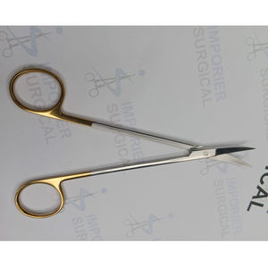 Tijera de iris de acero inoxidable, precisión quirúrgica, punta fina afilada, instrumentos médicos oftálmicos, herramientas de belleza al por mayor - Product Image 3