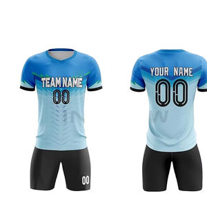 Proveedor de alta calidad, camiseta de fútbol, uniforme de fútbol de secado rápido para hombres, uniforme de fútbol de equipo con impresión de logotipo - Product Image 1