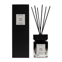 Diffuseur de parfum d'ambiance carré en verre Oud, à bâtonnets, longue durée, parfum intense, marque privée, aromathérapie