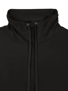 Sudadera con capucha XS personalizada para mujer para entrenamientos de invierno Sudadera con capucha recortada que absorbe el sudor con cuello con cordón ajustable - Product Image 5