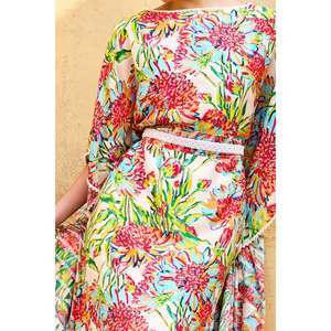 ชุดสูทผ้าไหมไผ่แบบ 3 ชิ้นสำหรับผู้หญิง ชุดอุปกรณ์เสริมหลายแบบ - Product Image 2