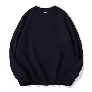 Vente en gros de sweatshirts à col rond OEM avec logo personnalisé pour hommes sweatshirts amples doux et surdimensionnés - Product Image 1