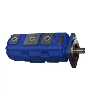 Pompe à triple engrenage HuamaoCBGJ204020401016-XF avec soupape de décharge intégrée pour foreuse à tarière Zoomlion - Product Image 5