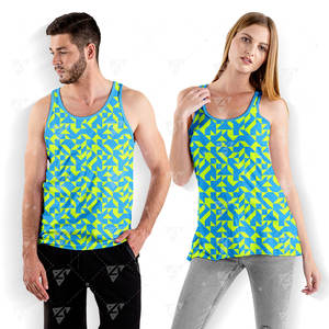 Débardeur pour homme 100% polyester respirant, séchage rapide, léger, veste sans manches pour la salle de sport, fitness, vêtements musculaires côtelés, hauts personnalisés - Product Image 1