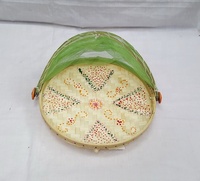 Hoogwaardige, milieuvriendelijke, aanpasbare, unieke, kleurrijke bruiloftmanden van handgemaakt bamboe voor opbergruimte en decoratie uit Vietnam