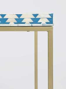 Table basse incrustée d'os Table console incrustée d'os Petite table centrale incrustée d'os au prix de gros - Product Image 4