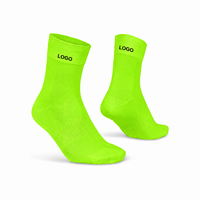 Chaussettes de course unisexes, légères, avec coussinets, logo personnalisé, antidérapantes, pour la course à pied, performance sportive