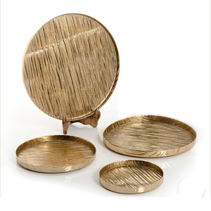 Plateau de service de qualité durable pour la décoration de la maison et du restaurant de l'hôtel pour la restauration et le service de table - Product Image 5