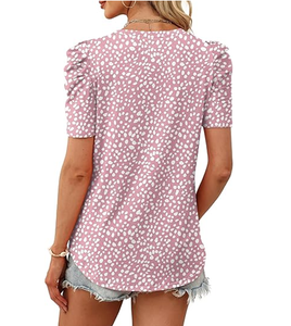 Blusas de Verano para Mujer, Camisetas de Manga Corta Dolman, Moda 2025, Cuello Redondo, Ropa - Product Image 6