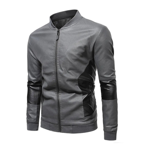 Venta caliente Precio barato al por mayor Mejor diseño 2025 Material de cuero Chaqueta de moda Chaqueta de cuero de diseño único - Product Image 2