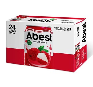 Zumo de frutas y verduras Abest de alta calidad, refrescos, sabor a lichi de A & B, fabricante de Vietnam para venta al por mayor y etiqueta privada - Product Image 4