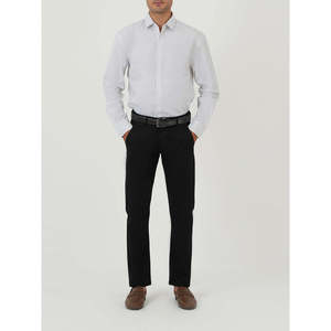 Chemise à carreaux décontractée pour homme HIROTO, 100% coton, coupe ample, style western, manches longues, taille 3XL, tissu popeline tissé - Product Image 2