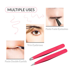 แหนบคิ้ว แหนบสแตนเลส เครื่องมือตัดขนกําจัดขน | ศัลยกรรมลําลองเซียลคอต - Product Image 4