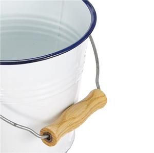 Prix le plus bas, jardinière galvanisée, petits seaux en métal pour vase à fleurs, plantation de ferme, jardinières d'extérieur pour la décoration du jardin - Product Image 6