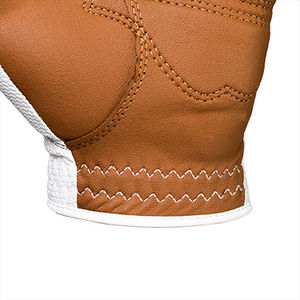 Guantes de golf de piel de oveja Cabretta con logotipo personalizado para hombre, empuñaduras protegidas antideslizantes transpirables, escena deportiva aplicable - Product Image 4