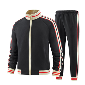 Ensemble de survêtements de football avec logo personnalisé pour hommes combinaison de football d'hiver pour musculation avec logo de survêtement pour l'entraînement - Product Image 2