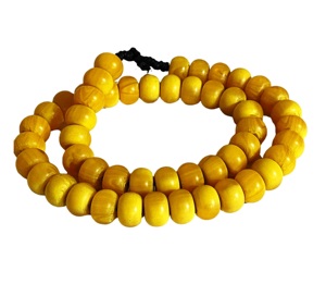 สร้อยคอเรซินโคพอลจำลองสไตล์แอฟริกันวินเทจเหมือนทำด้วยมือหลากสีเป็นมิตรต่อสิ่งแวดล้อม - Product Image 1