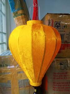 Lanternes en soie de bambou vietnamien 35cm-prêt à être expédié-décoration de mariage. Lampe domestique. Décoration de jardin. Lanterne Hoi An - Product Image 6