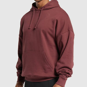 Sweat à capuche en molleton de coton 100% de haute qualité avec logo personnalisé, sweat à capuche surdimensionné pour homme, hiver, créez votre propre design avec service OEM - Product Image 5