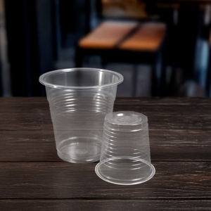 Gobelets jetables en PET à paroi simple transparents de 12/16/20/24 oz avec logo personnalisé pour boissons chaudes/froides, Vietnam Quang Quan - Product Image 1