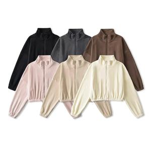 Sudadera de invierno para mujer Cremallera completa La mejor calidad para ropa informal con opción de logotipo personalizado disponible en varios colores - Product Image 2