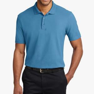 Caliente verano UV protección hombres Golf Polo camiseta Color sólido cómodo caballeros Polo camisetas - Product Image 4