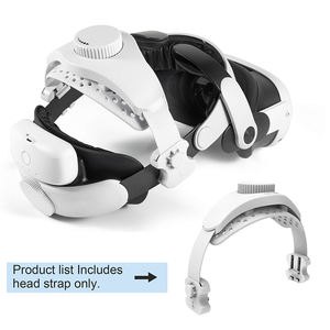 STARTRC GAMES Bandeau universel Elite pour <span class=keywords><strong>Meta</strong></span> <span class=keywords><strong>Quest</strong></span> 3/2/<span class=keywords><strong>Pro</strong></span> Cadre ABS Premium et rembourrage en silicone pour un confort VR ultime - Product Image 1