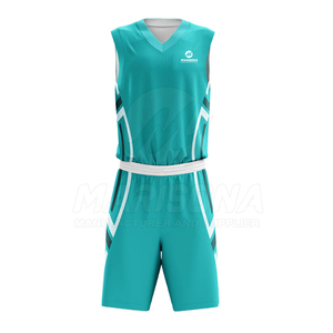 Uniforme de Baloncesto Reversible Más Vendido con MOQ Bajo, Material Duradero, Uniforme de Baloncesto Reversible de Marca Privada - Product Image 5