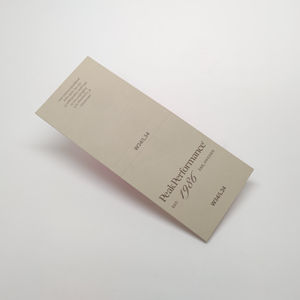 Étiquette de taille personnalisée avec impression offset à effet surélevé brillant avec marque de taille pour les vêtements de marque de vêtement - Product Image 4