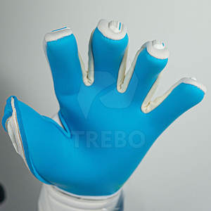 Gants de gardien de but antidérapants réglables de haute qualité respirants avec protection des doigts en cuir - Product Image 4