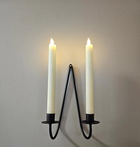 เชิงเทียนโลหะติดผนังสำหรับตกแต่งสไตล์แฟนซีสำหรับบ้านไร่ของตกแต่งบ้านและเชิงเทียนติดผนังแบบโรแมนติก - Product Image 5