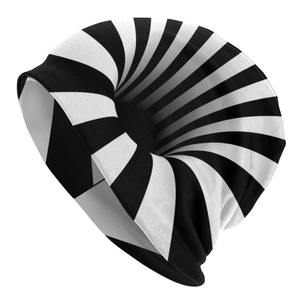 European Style Camouflage Color <b>Block</b> Knitted Unisex 100% <b>Acrylic</b> Beanie for Autumn Winter Versatile Warm Hip Hop Street Fashion - Product Image 2